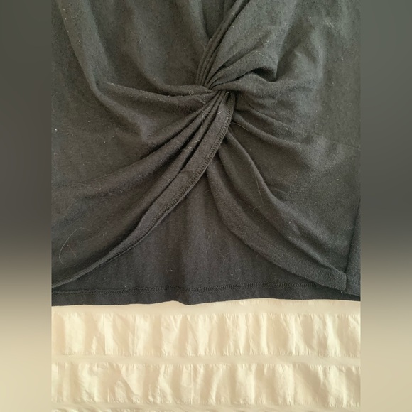 Altar'd State Black V-Neck Twist Front Tee - Picture 8 of 16